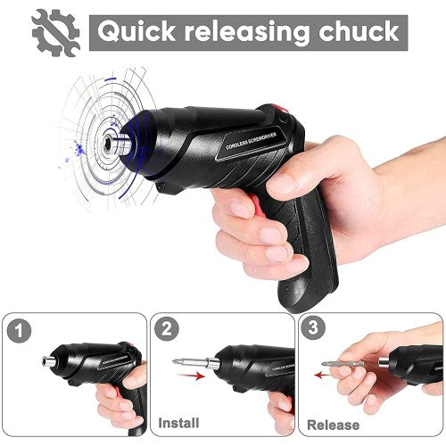 Electric Drill Screwdriver 48 In 1 Bit Set