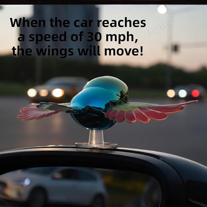 Auto-Flapping Bird Car Ornament,