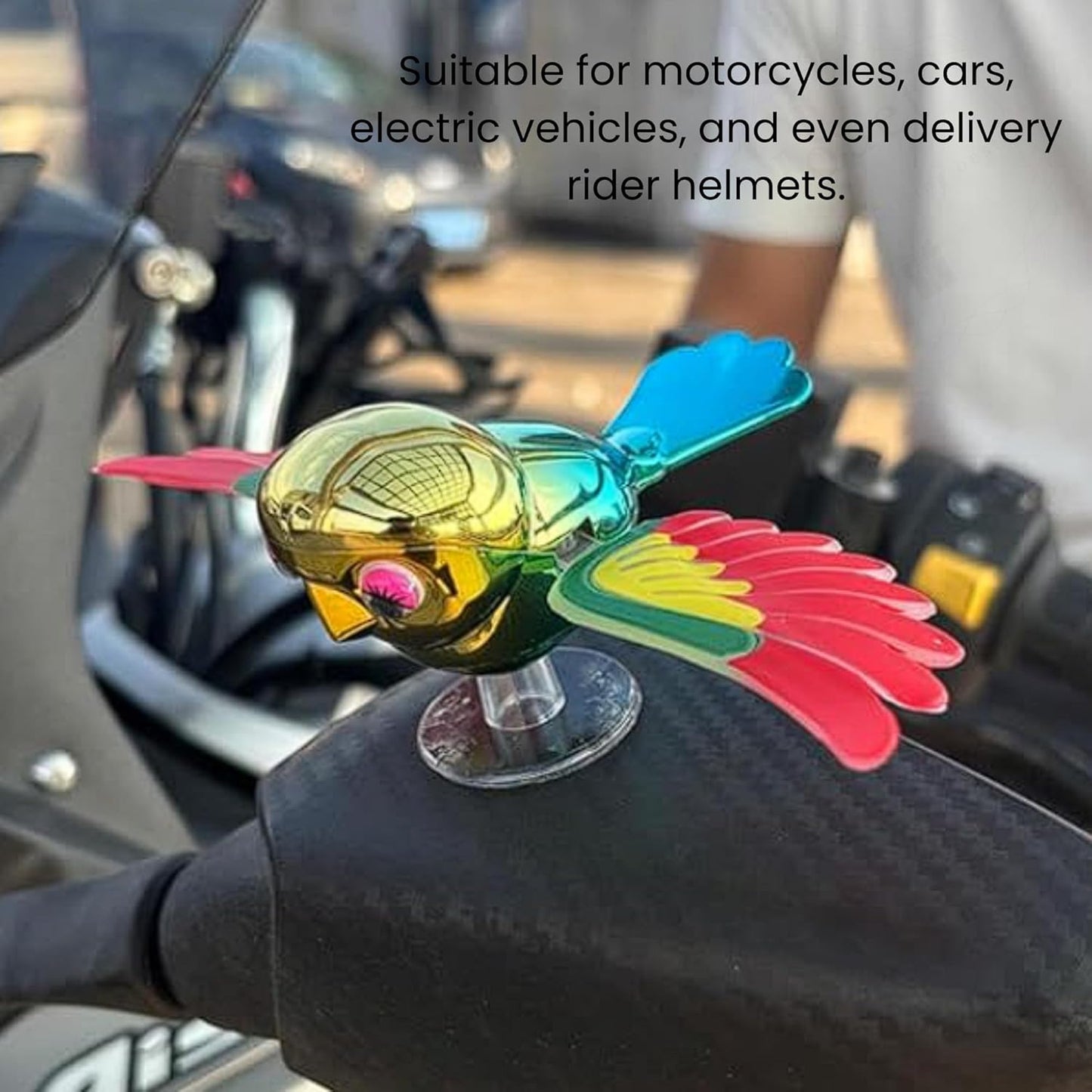 Auto-Flapping Bird Car Ornament,