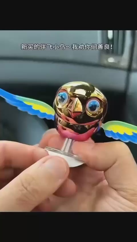 Auto-Flapping Bird Car Ornament,